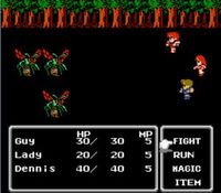 Final Fantasy 2, capture d'écran